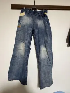 TAKE TWO デニムパンツ　ダメージ加工　W34 L32