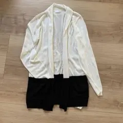 INDEX ロングニットカーディガン　上着　羽織　シンプル