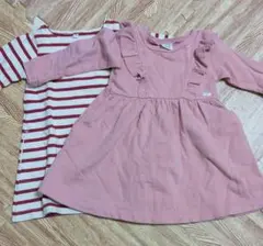 女の子ワンピース 2着　90cm