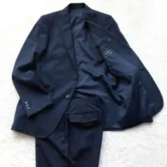 ザ スーツカンパニー メンズ ビジネススーツ 180 6DROP ネイビー XL