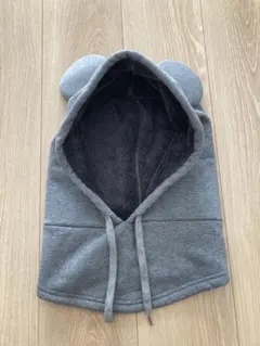 ミッキー ファンキャップ 耳付きフード 帽子 防寒 秋冬 ネックウォーマー