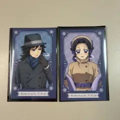 鬼滅の刃 AGF チェキ風ブロマイド 義勇 しのぶ