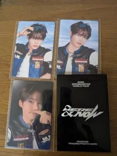 ゼベワン ハンビン WORLD TOUR トレカ３枚セット