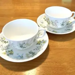 ミントン スプリングバレー　カップ&ソーサー 2客セット