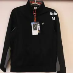 HEAD ハーフジップジャケット M ブラック