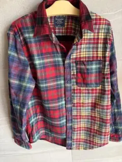 Abercrombie & Fitch チェック柄ネルシャツ L