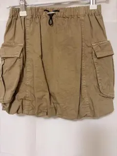 ZARA カーゴスカート ベージュ 134cm