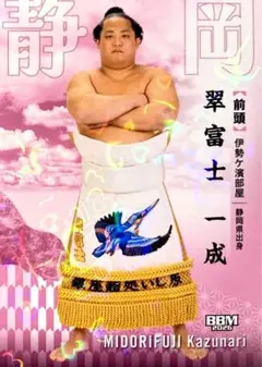 豊昇龍智勝 ✨ BBM 2026 大相撲 郷 カード ハート キラ パラレル