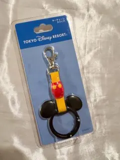 東京ディズニーリゾート ミッキー キーチェーン　カラビナ　キーホルダー