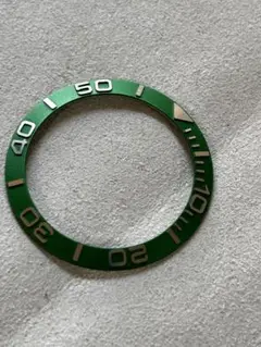 ヨットタイプグリーン ステンレスベゼル 38mm新品