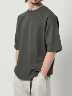 BEAUTY&YOUTH　ヘビーバレルTシャツ　ダークグレー　新品未使用　タグ付