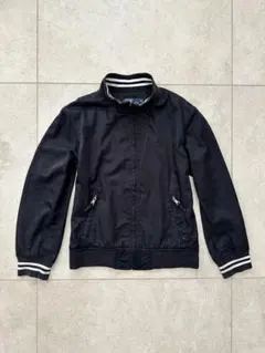 ラルフローレン　黒ブルゾン　キッズ150 トラックジャケット　ナイロンジャケット