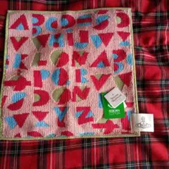 リボーンコットン アルファベット ハンカチ