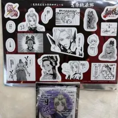 銀魂 吉原大炎上篇 入場者特典 原作コマシール 吉原桃源郷 月詠 缶バッジ