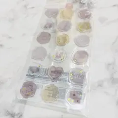 立体 シーリングシール パステルカラー 希少