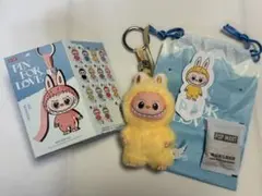 POP MART PIN FOR LOVE イニシャル ラブブ【正規品】P p