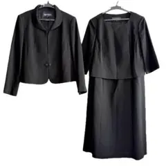 東京ソワール SOIR PERLE ワンピーススーツ セットアップ 15号ABP