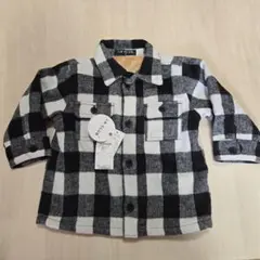 LB CLUB チェック柄アウター 90サイズのサムネイル
