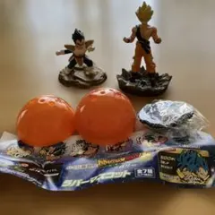 ドラゴンボール　フィギュア　　スーパーサイヤ人孫悟空　ベジータ2点+おまけ