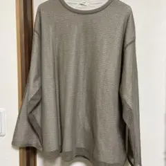 studio CLIP 長袖Tシャツ ベージュ　2枚組