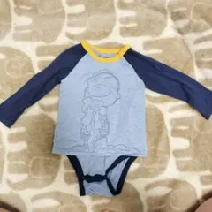 babygapSNOOPYコラボロンパース