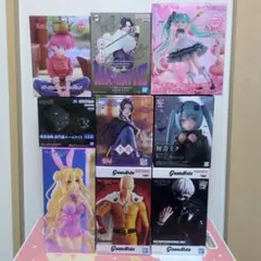 新旧プライズフィギュア まとめ売り 9体セット 金木研 壬氏他