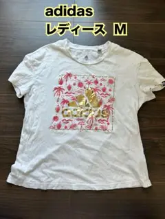 アディダス adidas レディース キッズ Tシャツ M