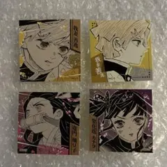 鬼滅の刃　スクエアステッカー　善逸　ねずこ　カナヲ