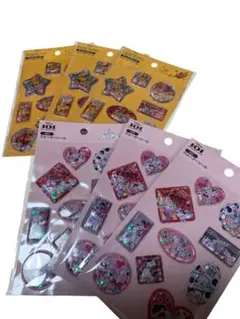 ディズニー　ウォーターステッカー 101匹わんちゃん ライオンキング6枚SET