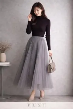 PLST スカートM 美品とPLSTトップス セット
