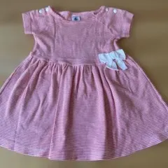 PETIT BATEAU ワンピース 74cm 12mのサムネイル