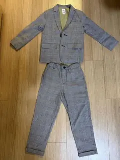 B:MING by BEAMS チェック柄スーツ 120