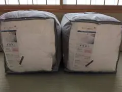 新品メルクロス シングルロング 羽毛掛け布団 ダウン95% ダックダウン