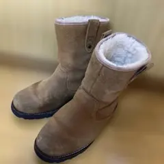 バ*ド様 【美品】UGG ボア　メンズ　ブーツ　ブラウン　ムートン　26