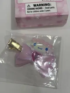 サンリオ シークレット前髪クリップ シナモン