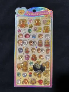 メ*リ様 正規品　うるちゅる ポップ シール なっとうちゃん