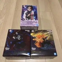 【新品未開封】鬼滅の刃　フィギュア　3点セット　まとめ売り　人気アニメ