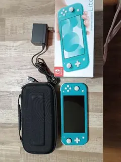 Nintendo Switch Lite ターコイズ 本体 充電器・ケース付き