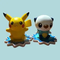 ポケモン フィギュア ピカチュウ ミジュマル 台座付き