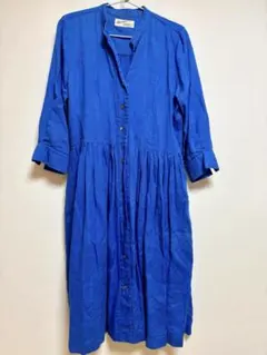 stjarna シャーナ　ilma 神戸　リネンワンピース　ジャケット　ブルー