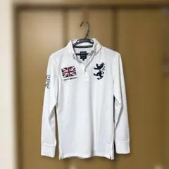 Admiral 長袖ポロシャツ ホワイト ユニオンジャックのサムネイル
