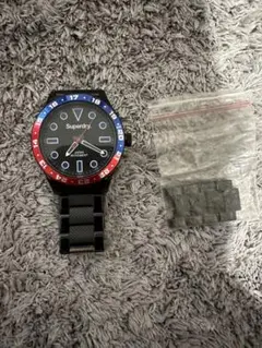 Superdry 腕時計 ブラック