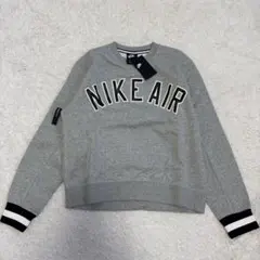 未使用タグ付 NIKE ナイキ グレー スウェット トレーナー メンズSサイズ