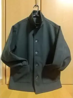 黒テーラードジャケットコート