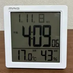 MAG T-726 置時計 温度湿度計