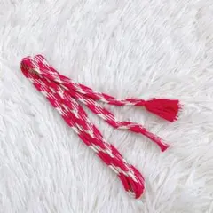 未使用　帯締め　ピンク　金　着物　和装　和服　小物