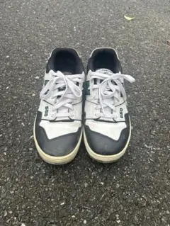 New Balance 550 ホワイト/グリーン/ブラック スニーカー