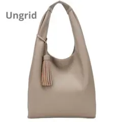 Ungrid ソフトシュリンクビッグタッセルマルシェバッグのサムネイル