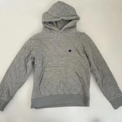 Champion グレー キルティングパーカー