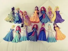 プリンセスドール 12体セット ディズニー ディズニープリンス 着せ替え人形